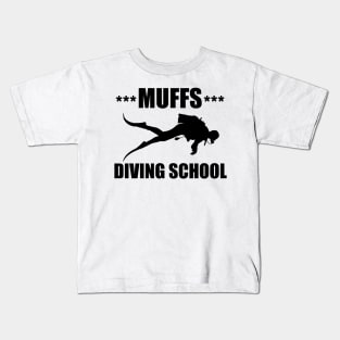 Muffs Diving School Kids T-Shirt